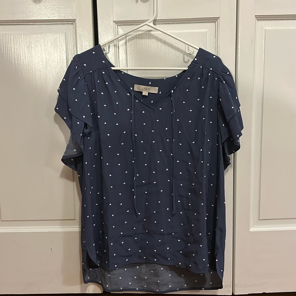 Loft Women’s Blue Blouse